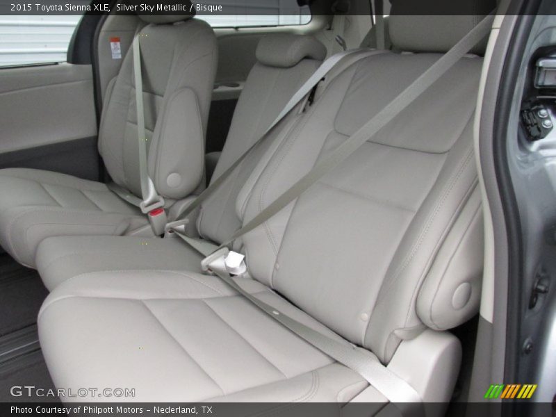Silver Sky Metallic / Bisque 2015 Toyota Sienna XLE