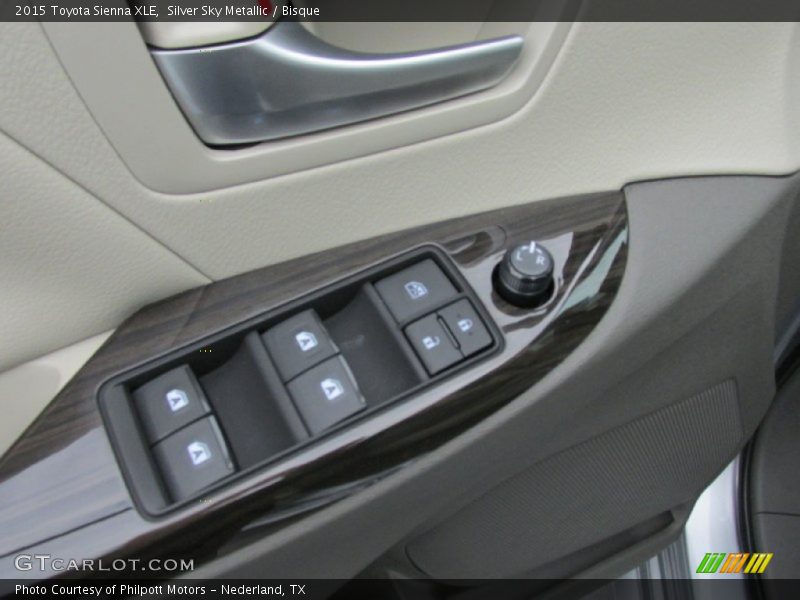 Silver Sky Metallic / Bisque 2015 Toyota Sienna XLE