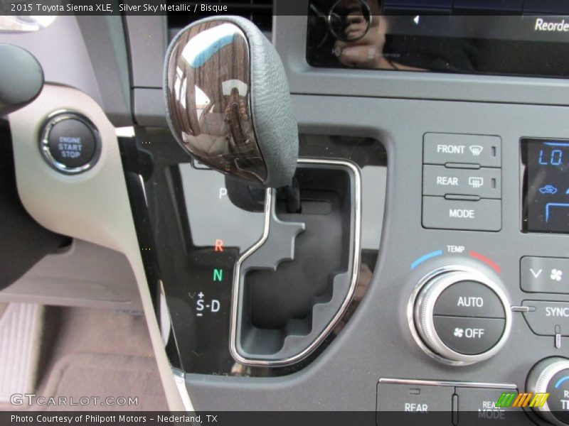 Silver Sky Metallic / Bisque 2015 Toyota Sienna XLE