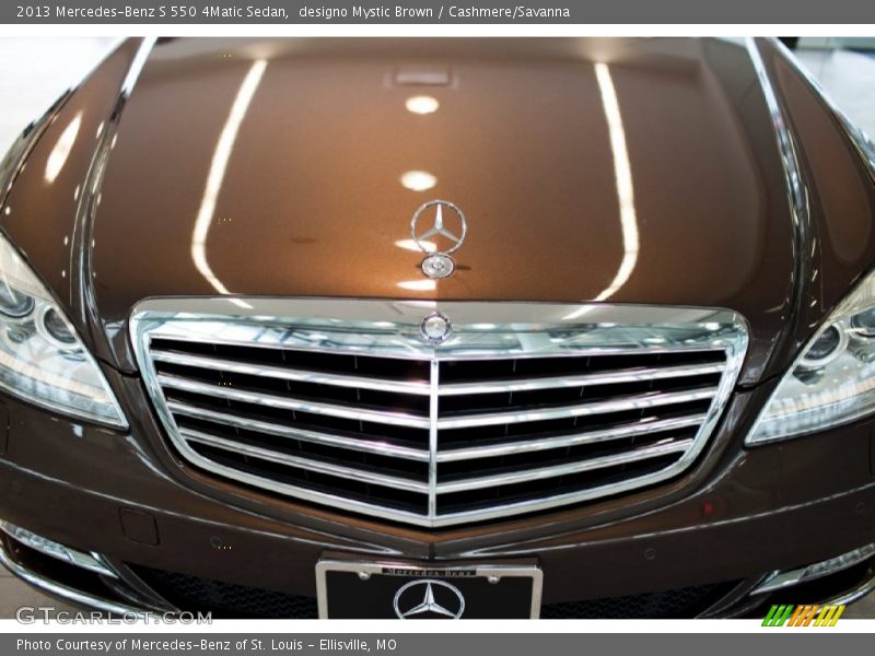 designo Mystic Brown / Cashmere/Savanna 2013 Mercedes-Benz S 550 4Matic Sedan