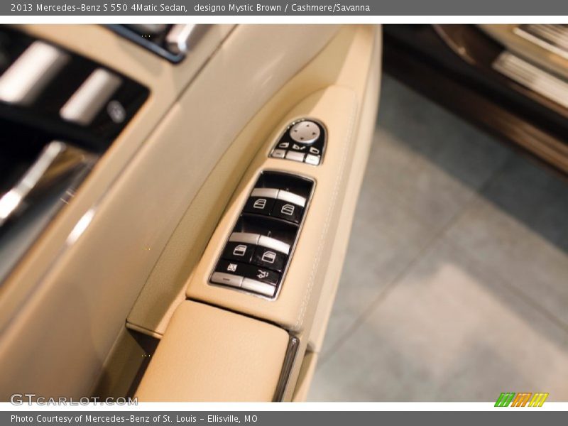 designo Mystic Brown / Cashmere/Savanna 2013 Mercedes-Benz S 550 4Matic Sedan