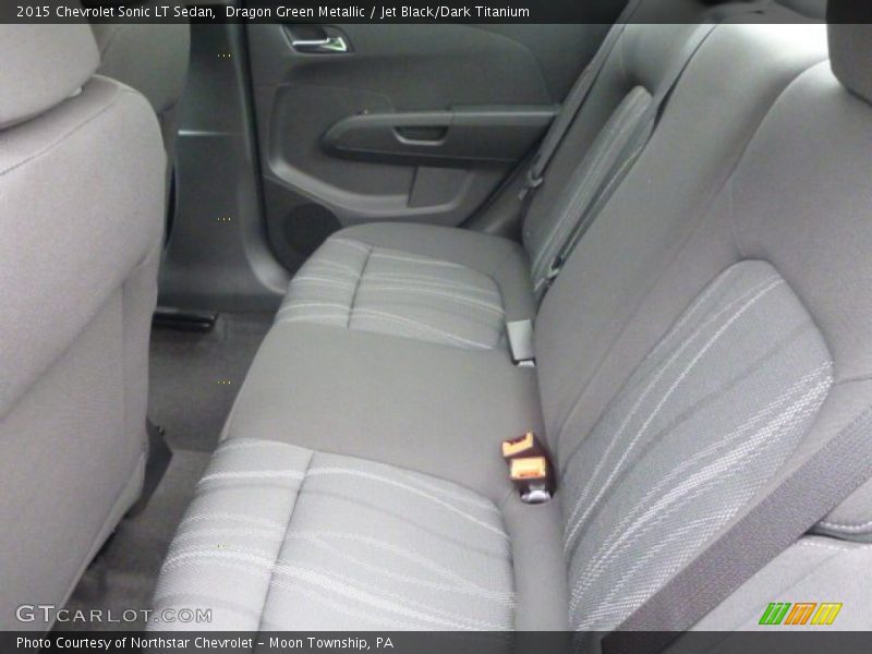 Dragon Green Metallic / Jet Black/Dark Titanium 2015 Chevrolet Sonic LT Sedan