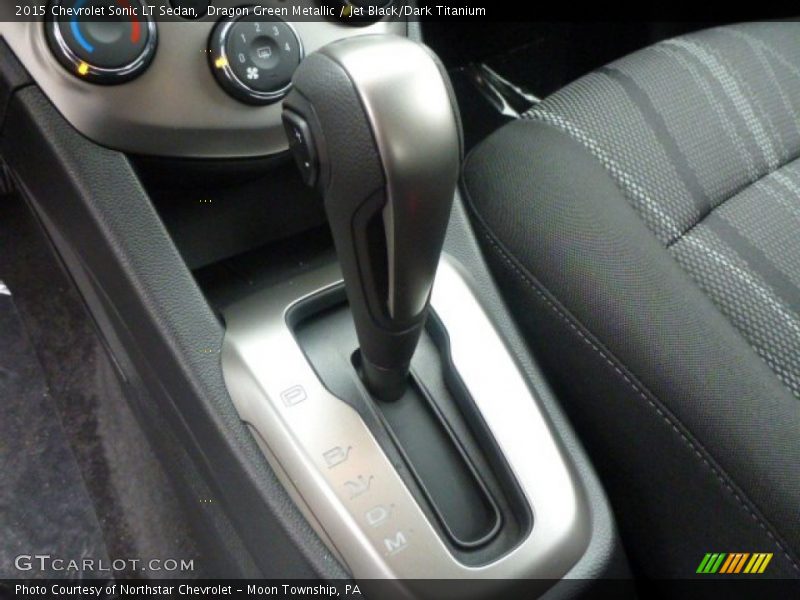 Dragon Green Metallic / Jet Black/Dark Titanium 2015 Chevrolet Sonic LT Sedan