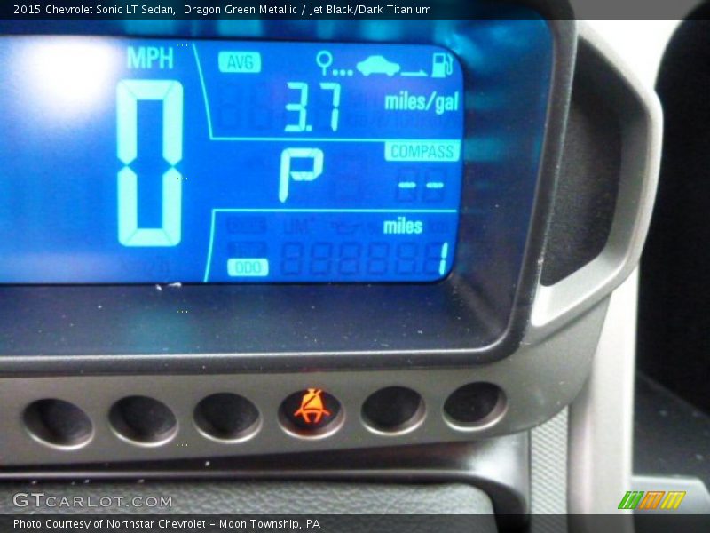 Dragon Green Metallic / Jet Black/Dark Titanium 2015 Chevrolet Sonic LT Sedan