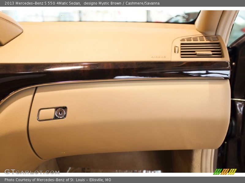 designo Mystic Brown / Cashmere/Savanna 2013 Mercedes-Benz S 550 4Matic Sedan