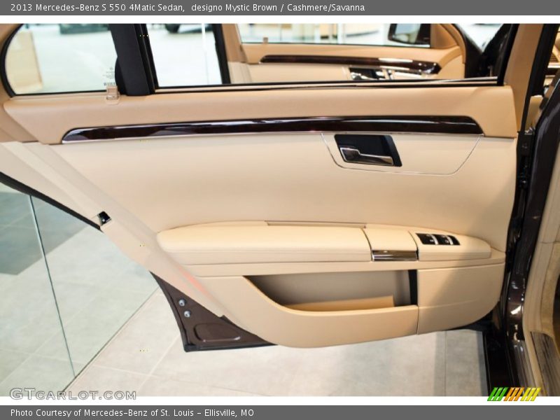 designo Mystic Brown / Cashmere/Savanna 2013 Mercedes-Benz S 550 4Matic Sedan