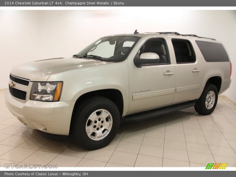 Front 3/4 View of 2014 Suburban LT 4x4