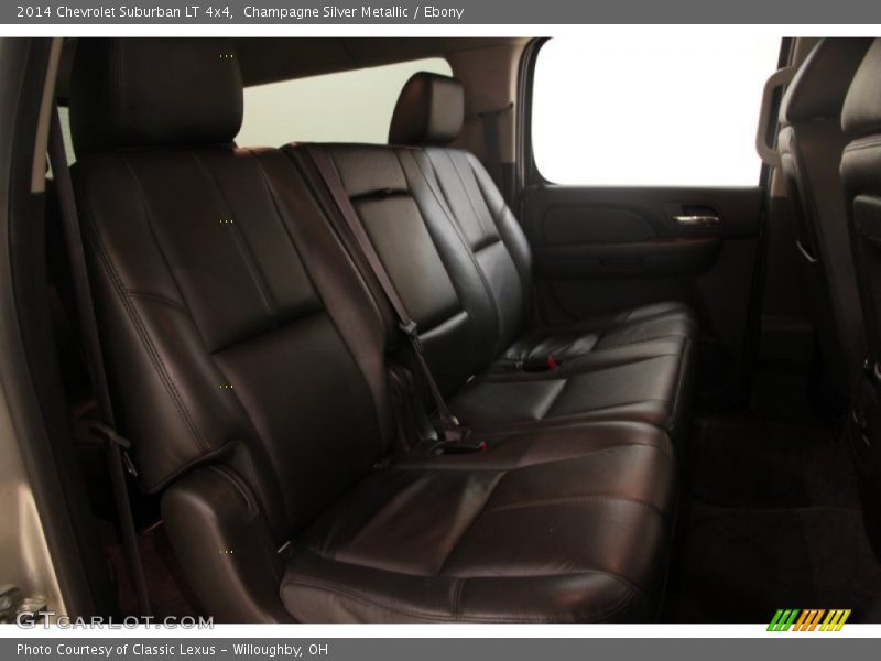 Champagne Silver Metallic / Ebony 2014 Chevrolet Suburban LT 4x4