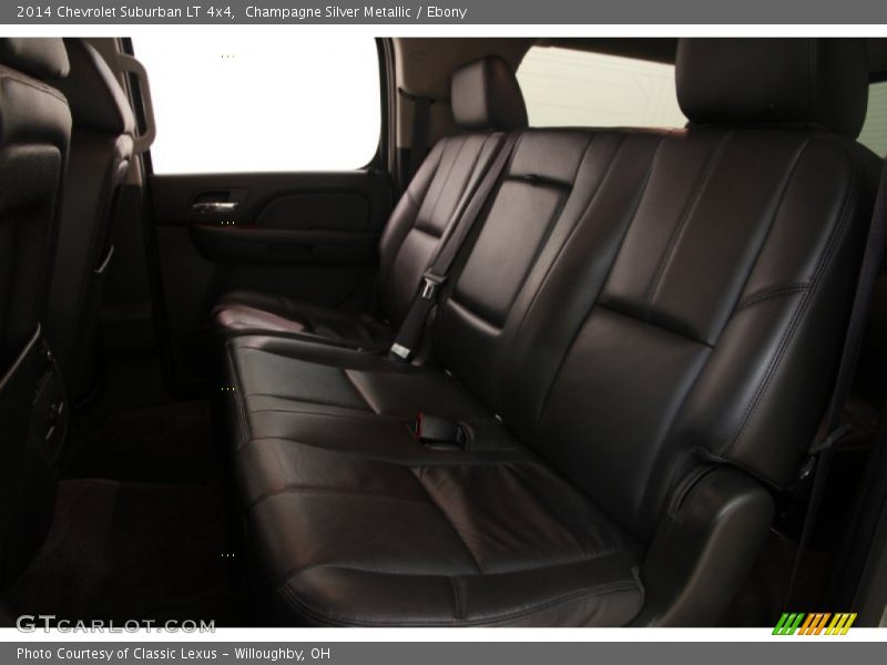 Champagne Silver Metallic / Ebony 2014 Chevrolet Suburban LT 4x4