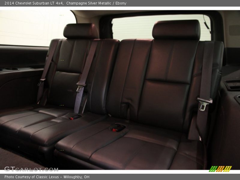 Champagne Silver Metallic / Ebony 2014 Chevrolet Suburban LT 4x4
