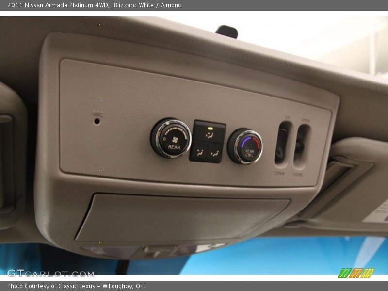 Blizzard White / Almond 2011 Nissan Armada Platinum 4WD