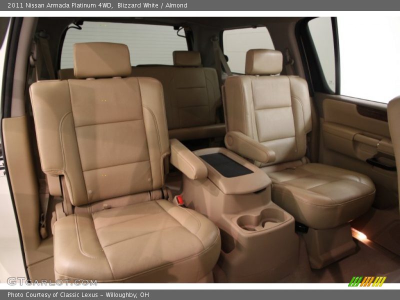 Blizzard White / Almond 2011 Nissan Armada Platinum 4WD