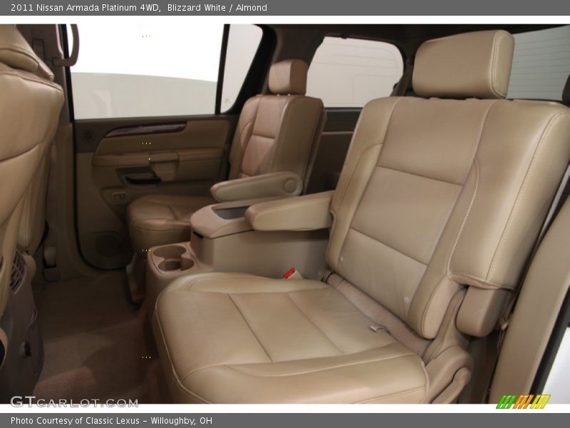 Blizzard White / Almond 2011 Nissan Armada Platinum 4WD