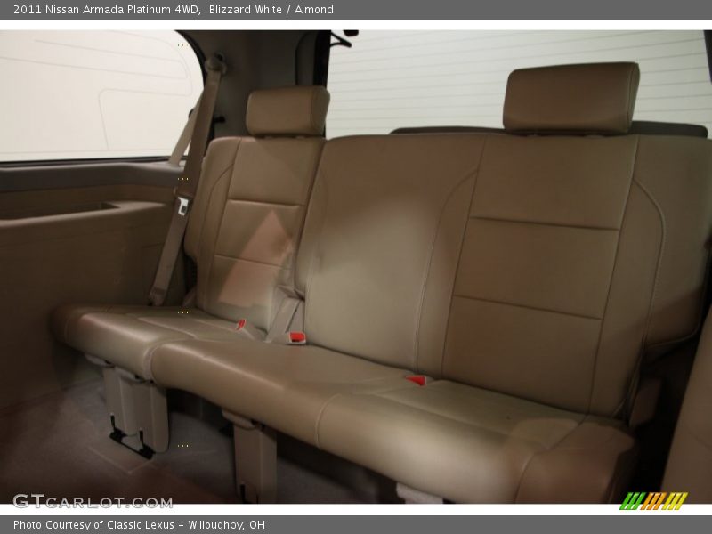 Blizzard White / Almond 2011 Nissan Armada Platinum 4WD