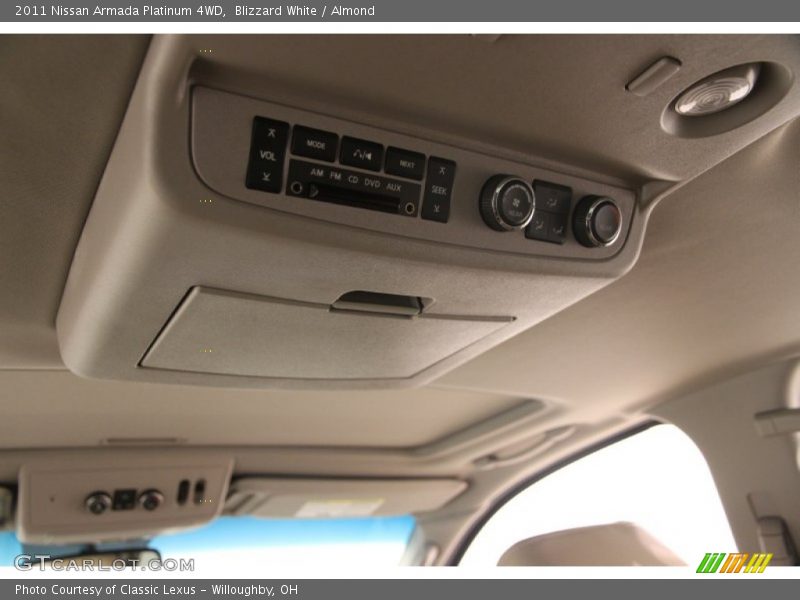 Blizzard White / Almond 2011 Nissan Armada Platinum 4WD
