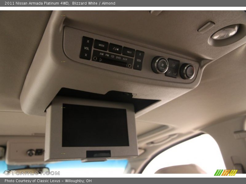 Blizzard White / Almond 2011 Nissan Armada Platinum 4WD