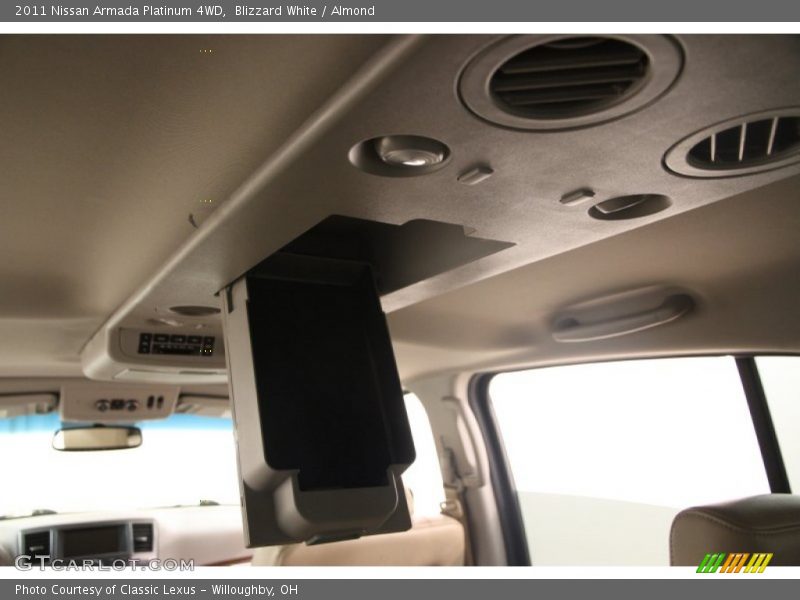 Blizzard White / Almond 2011 Nissan Armada Platinum 4WD
