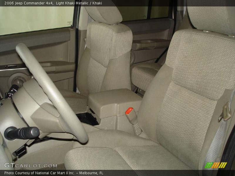 Light Khaki Metallic / Khaki 2006 Jeep Commander 4x4