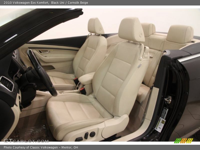 Front Seat of 2010 Eos Komfort