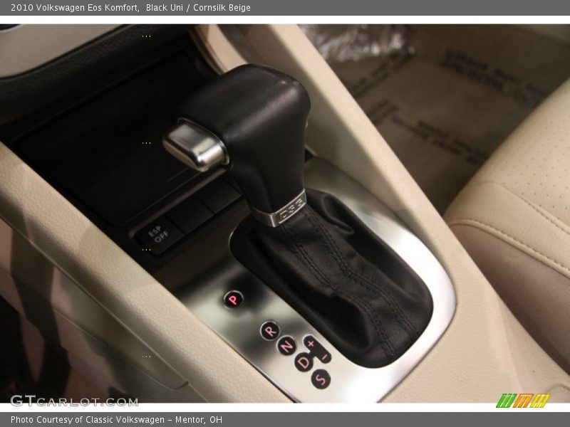 Black Uni / Cornsilk Beige 2010 Volkswagen Eos Komfort