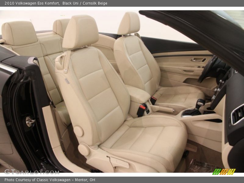 Black Uni / Cornsilk Beige 2010 Volkswagen Eos Komfort