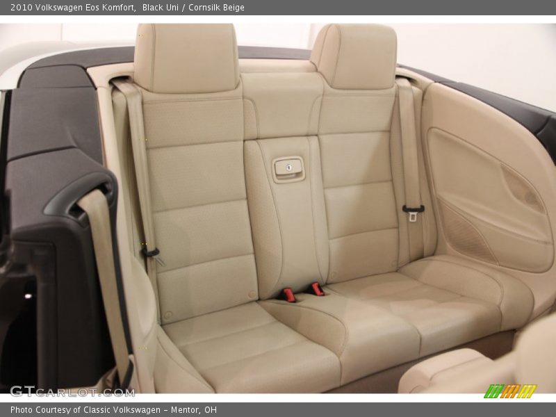 Black Uni / Cornsilk Beige 2010 Volkswagen Eos Komfort