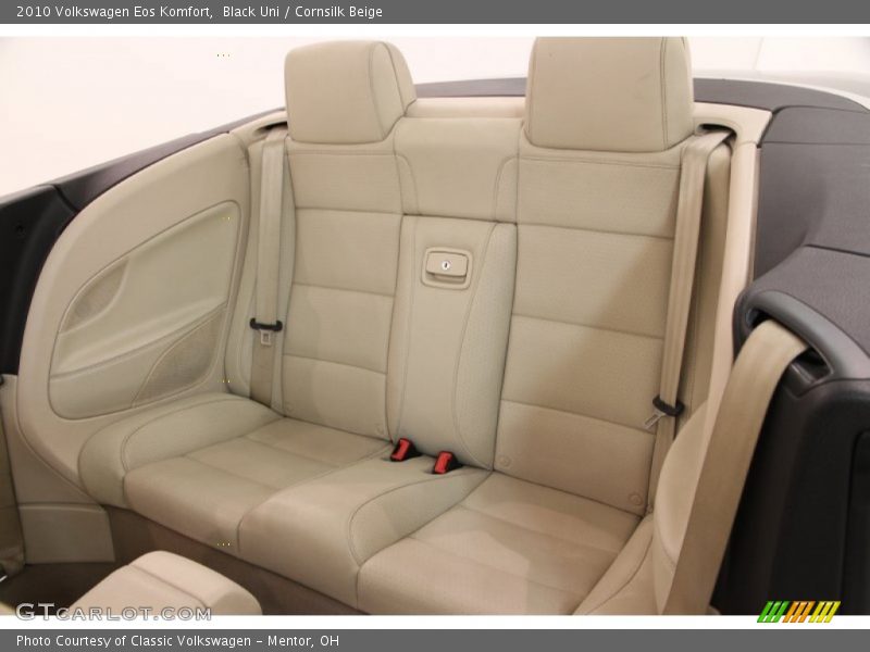 Rear Seat of 2010 Eos Komfort