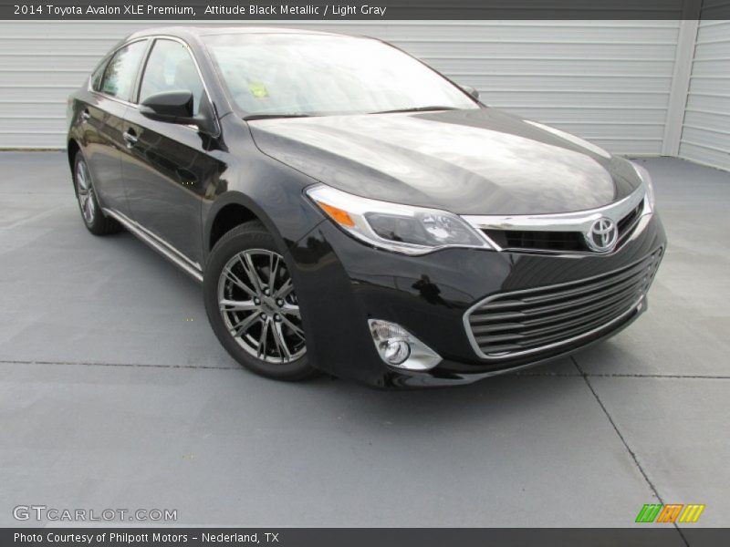 Attitude Black Metallic / Light Gray 2014 Toyota Avalon XLE Premium