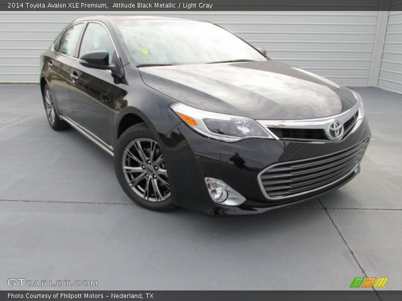 Attitude Black Metallic / Light Gray 2014 Toyota Avalon XLE Premium