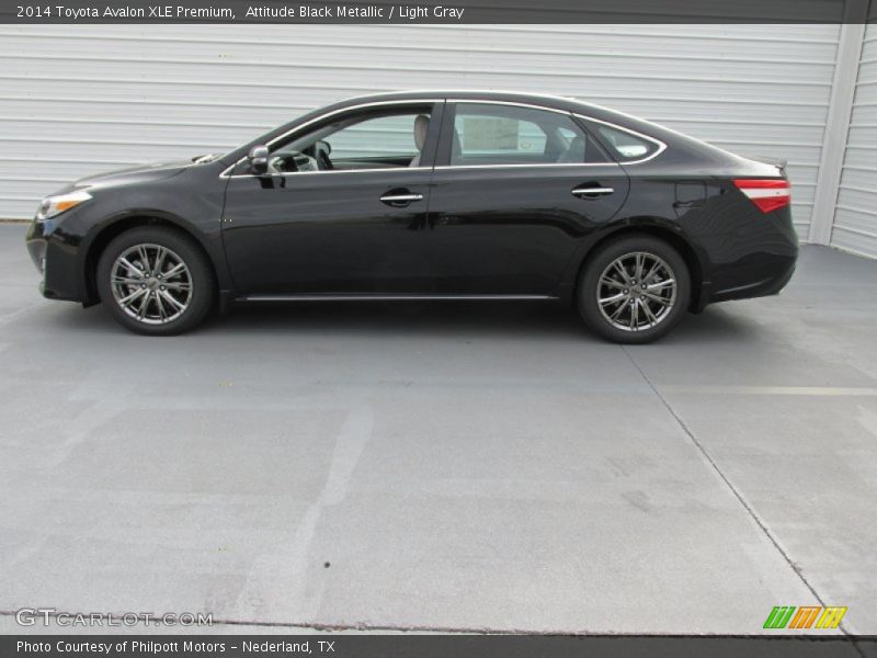 Attitude Black Metallic / Light Gray 2014 Toyota Avalon XLE Premium