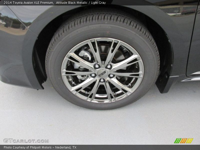 Attitude Black Metallic / Light Gray 2014 Toyota Avalon XLE Premium