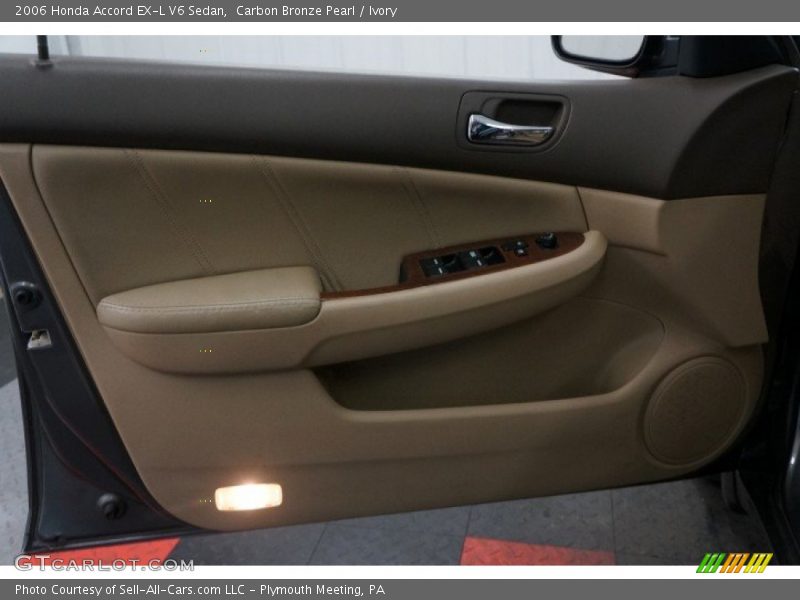 Carbon Bronze Pearl / Ivory 2006 Honda Accord EX-L V6 Sedan