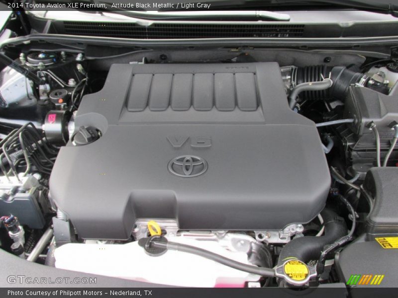Attitude Black Metallic / Light Gray 2014 Toyota Avalon XLE Premium
