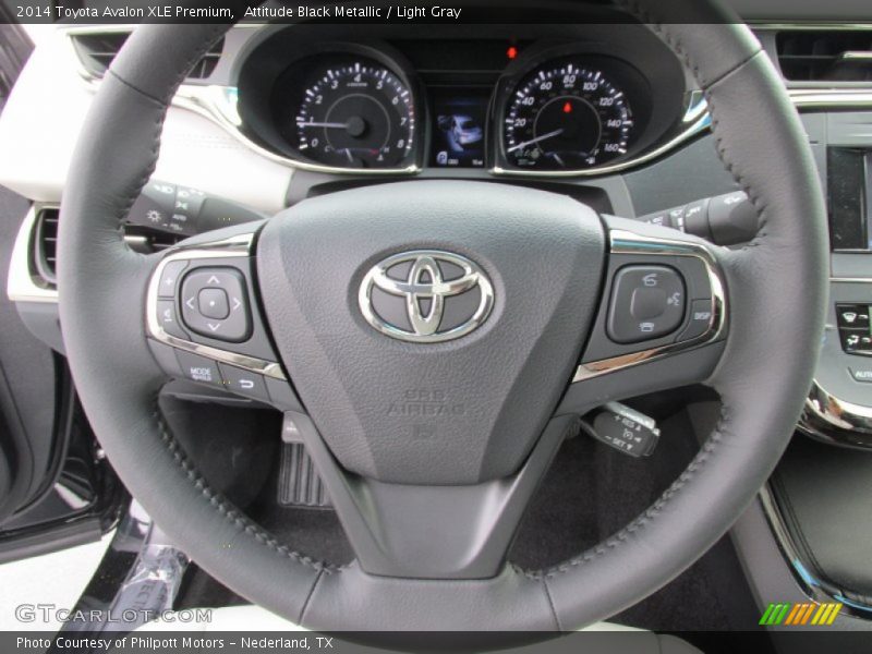 Attitude Black Metallic / Light Gray 2014 Toyota Avalon XLE Premium