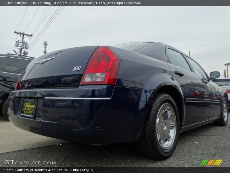 Midnight Blue Pearlcoat / Deep Jade/Light Graystone 2005 Chrysler 300 Touring