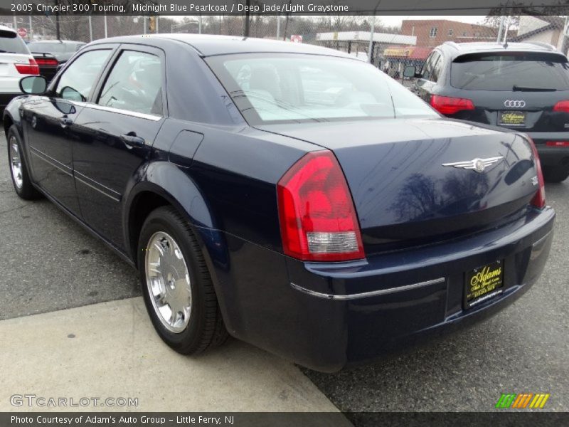 Midnight Blue Pearlcoat / Deep Jade/Light Graystone 2005 Chrysler 300 Touring