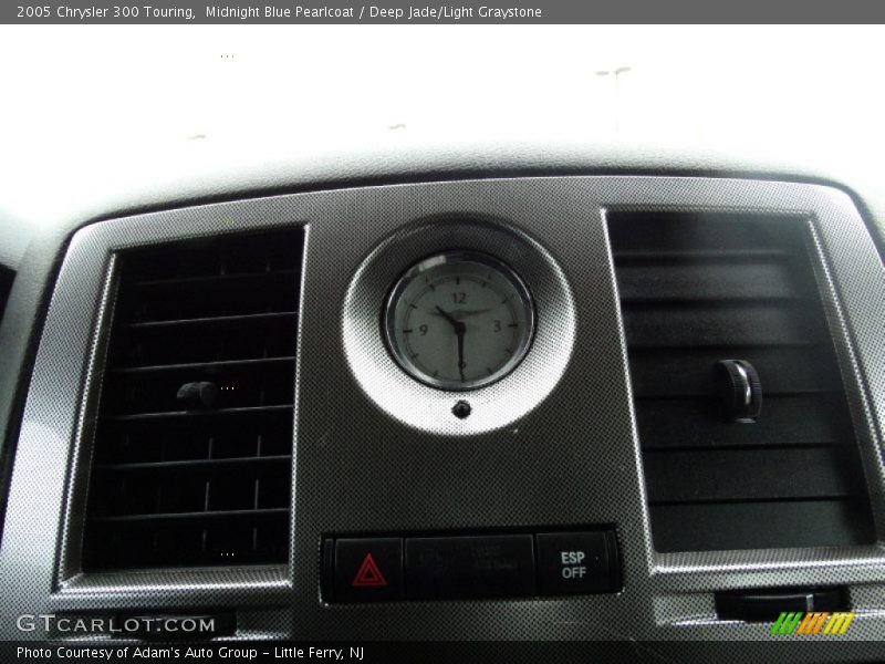 Midnight Blue Pearlcoat / Deep Jade/Light Graystone 2005 Chrysler 300 Touring