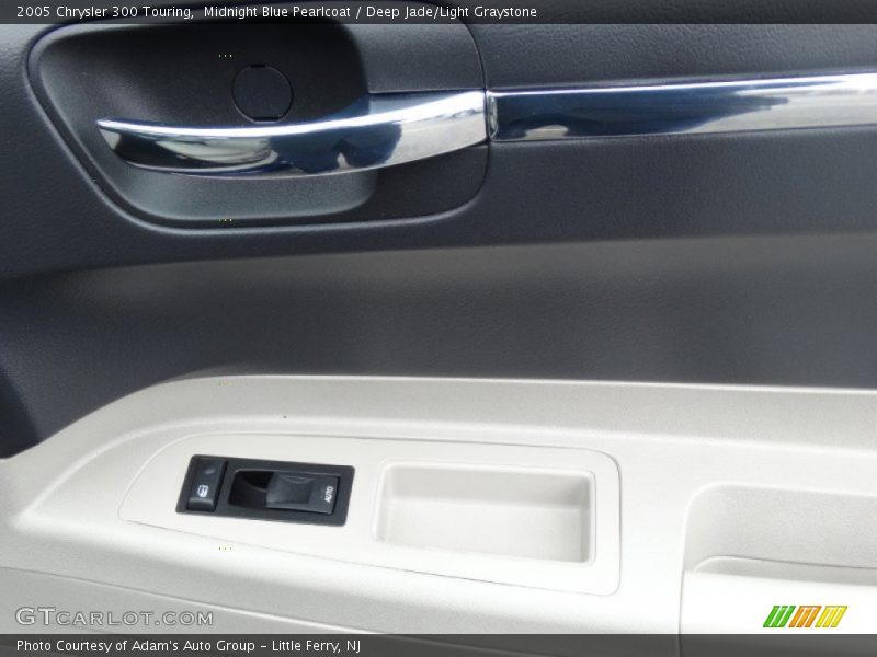 Midnight Blue Pearlcoat / Deep Jade/Light Graystone 2005 Chrysler 300 Touring