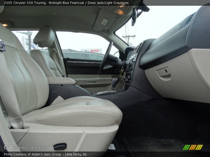 Midnight Blue Pearlcoat / Deep Jade/Light Graystone 2005 Chrysler 300 Touring