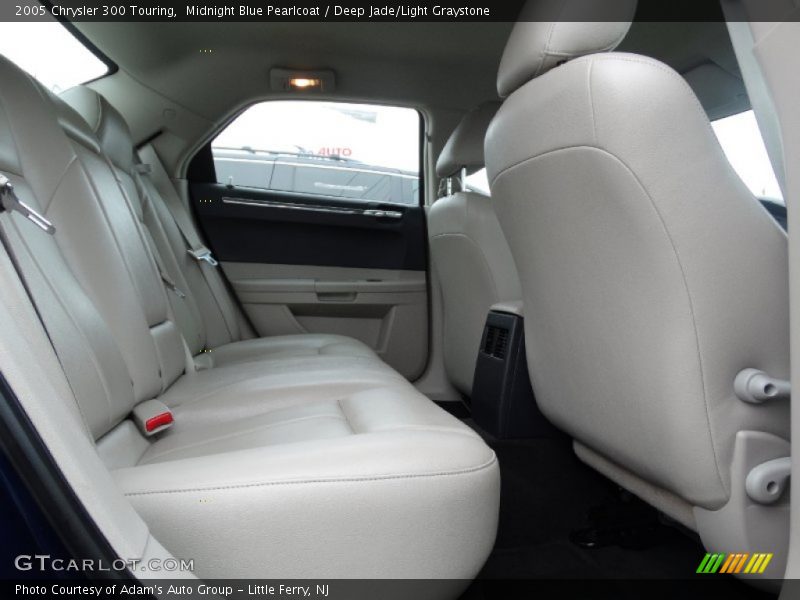 Midnight Blue Pearlcoat / Deep Jade/Light Graystone 2005 Chrysler 300 Touring