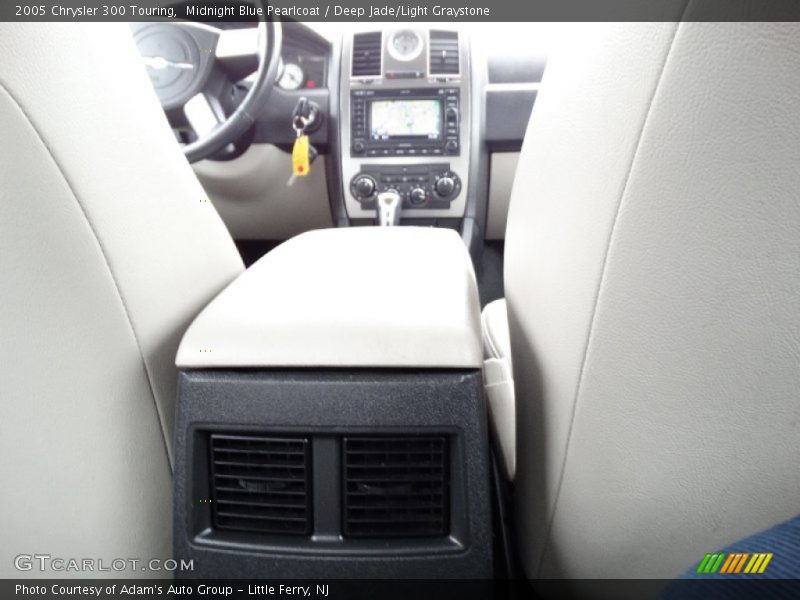 Midnight Blue Pearlcoat / Deep Jade/Light Graystone 2005 Chrysler 300 Touring