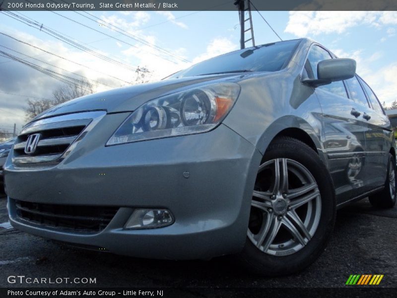 Slate Green Metallic / Black 2006 Honda Odyssey Touring