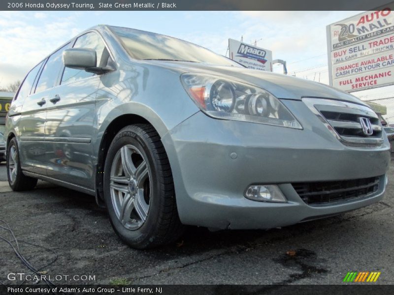 Slate Green Metallic / Black 2006 Honda Odyssey Touring