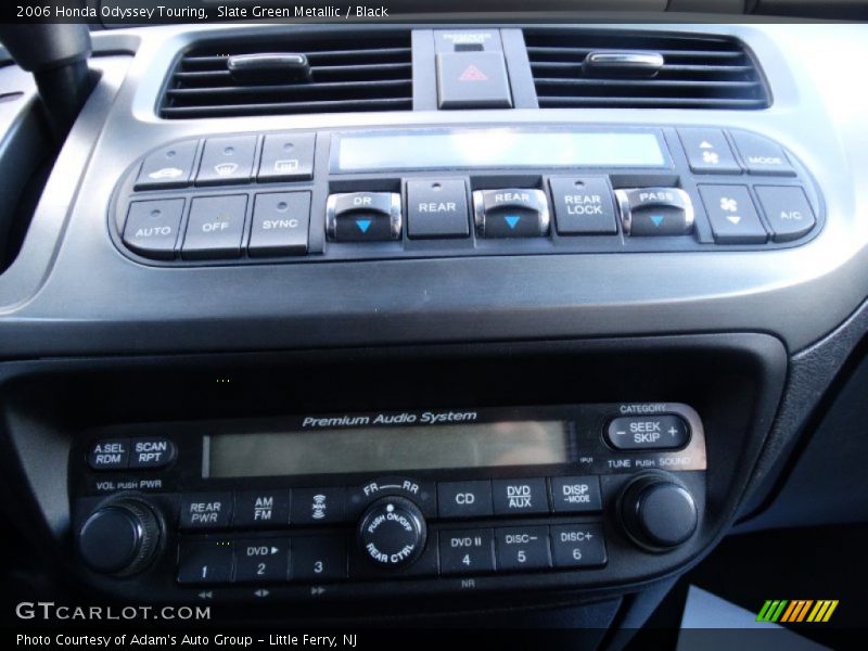 Slate Green Metallic / Black 2006 Honda Odyssey Touring