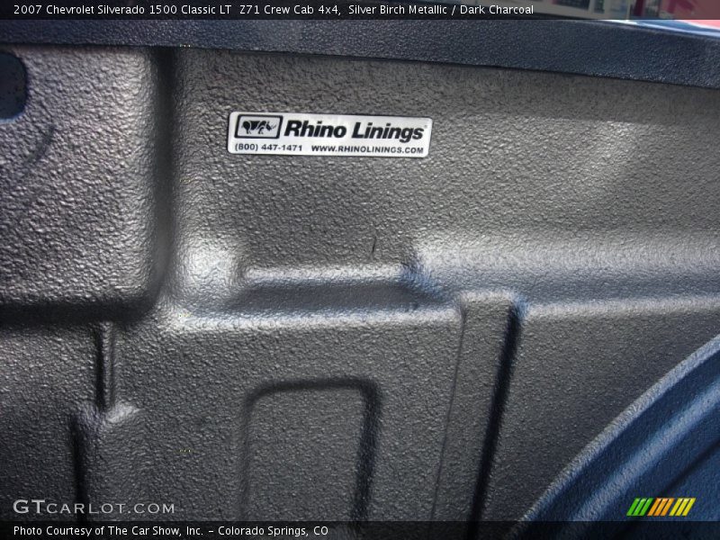 Silver Birch Metallic / Dark Charcoal 2007 Chevrolet Silverado 1500 Classic LT  Z71 Crew Cab 4x4