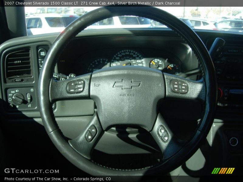 Silver Birch Metallic / Dark Charcoal 2007 Chevrolet Silverado 1500 Classic LT  Z71 Crew Cab 4x4