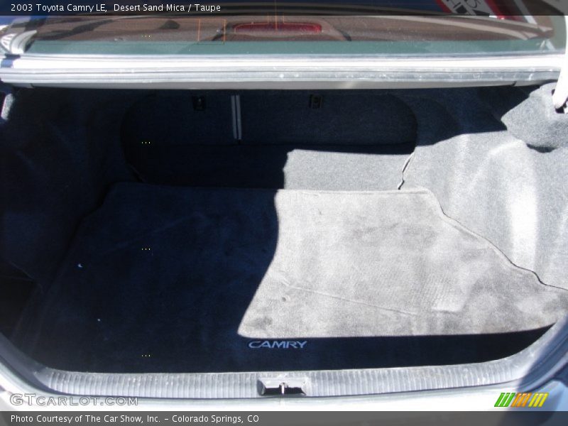 Desert Sand Mica / Taupe 2003 Toyota Camry LE