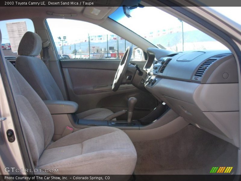 Desert Sand Mica / Taupe 2003 Toyota Camry LE