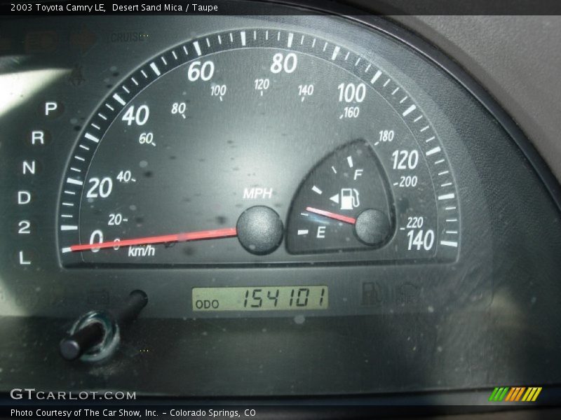 Desert Sand Mica / Taupe 2003 Toyota Camry LE