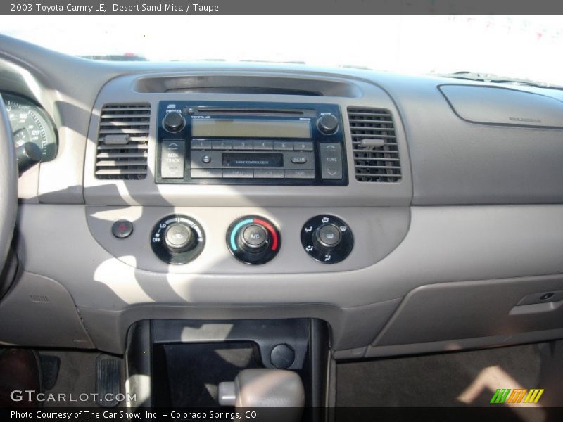Desert Sand Mica / Taupe 2003 Toyota Camry LE
